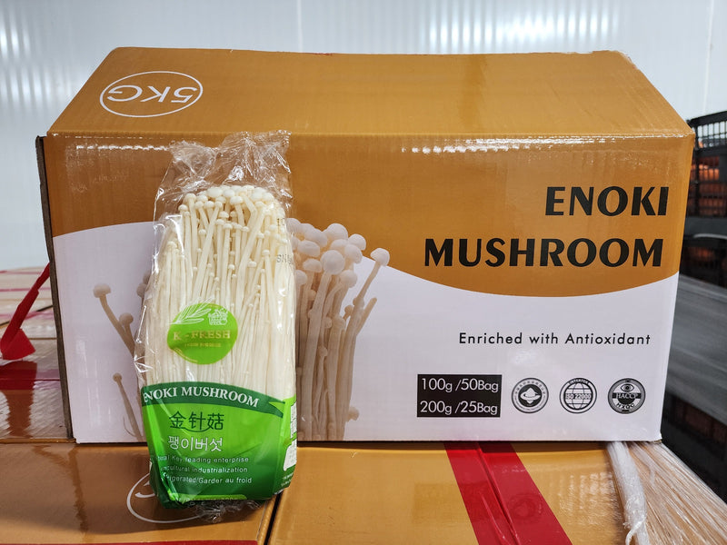 Enoki Mushroom Korea , Bag (200g)