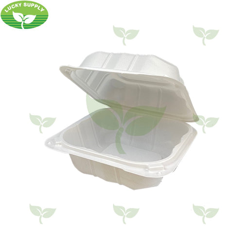 RP-225, 6” Large Sandwich Containers (250PC) Ecomates