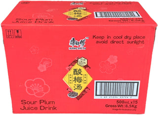 Master Kong Sour Plum Juice Drink, Case (15x500 ML)