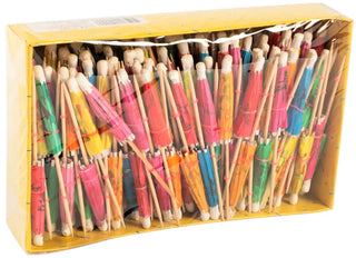 Hy Stix Toothpick Cocktail Parasols, Box (144's)