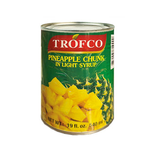Trofco Pineapple Chunk (24x24oz)