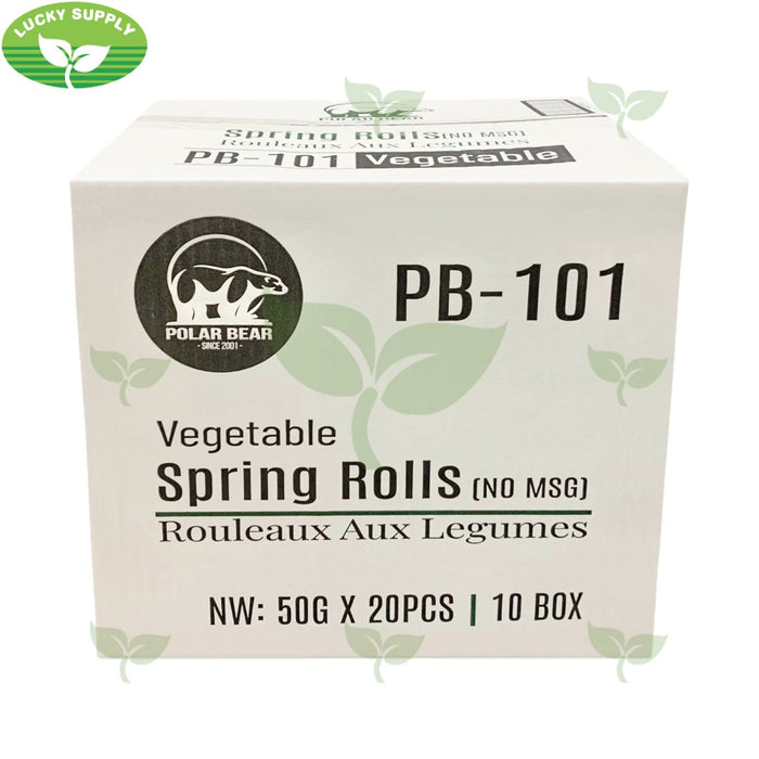 Vegetable Spring Rolls (200x50G) Polar Bear
