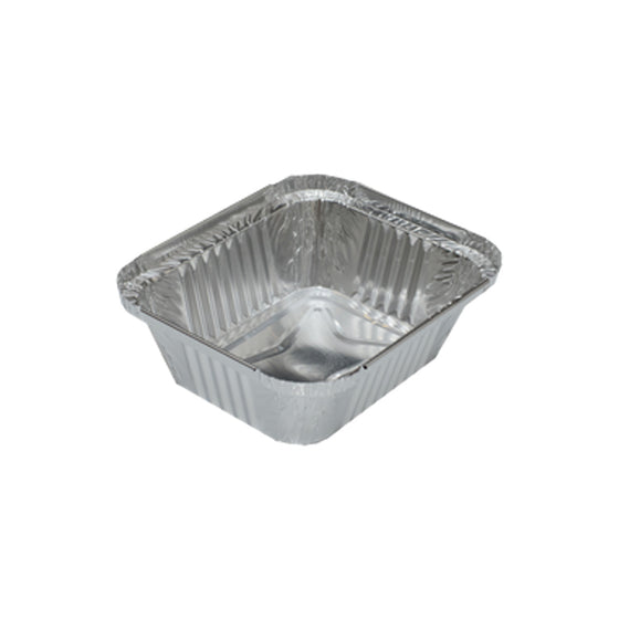 Dynasco AC-2530, 2.25LB Oblong Foil Aluminum Container, Case (500's)