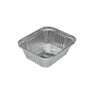 Dynasco AC-2530, 2.25LB Oblong Foil Aluminum Container, Case (500's)
