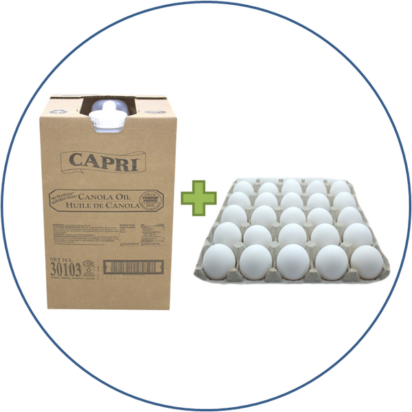 Bundle: Capri Canola Oil + XL Egg