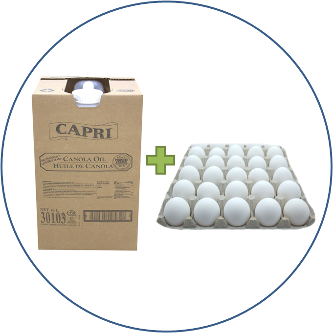 Bundle: Capri Canola Oil + XL Egg