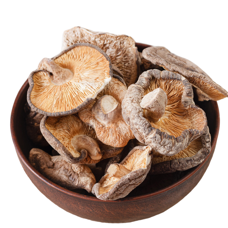 Yuho Dried Shiitake Mushrooms, Case (5 LBs)