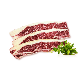 ABP (Ireland) 3-Bone Beef Short Rib (8mm cut), Case (15.00 KG, $14.5/KG)