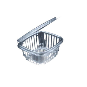 Dynasco HL-16 16oz. Seal Clear Hinged Container, Case (200's)