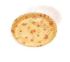 HQ-64 Gold Printed Sushi Party Tray Combo 14", Case (80 SETS)