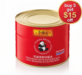 LKK Panda Brand Oyster Flavored Sauce, Case (6x5 LBs)
