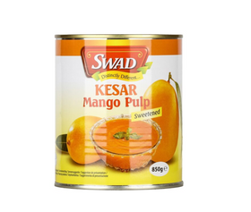 Kesar Mango Pulp, Case(6x3.1 kg), Swad