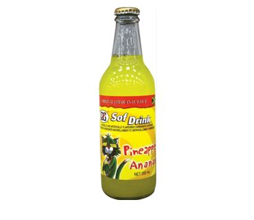 D&G Pineapple Soda, Case (24x355 ML)