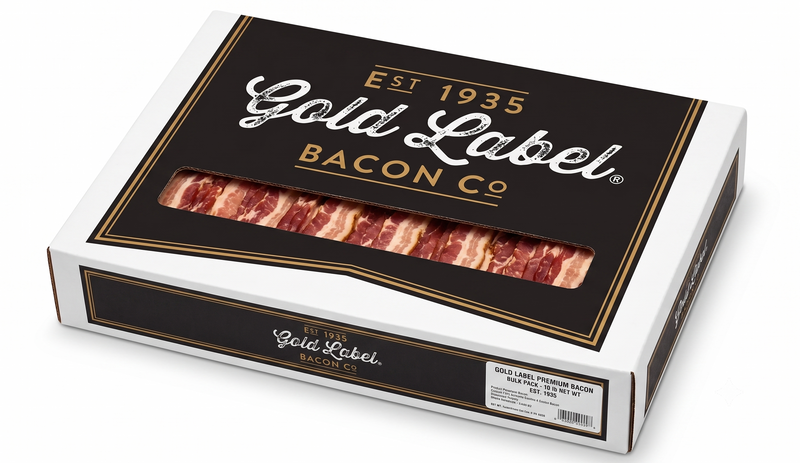 Frozen Sliced Bacon (5kg), Freshouse Foods - Gold Label