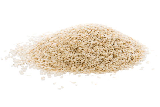 India Roasted White Sesame Seeds, Bag (1 kg) Yamada