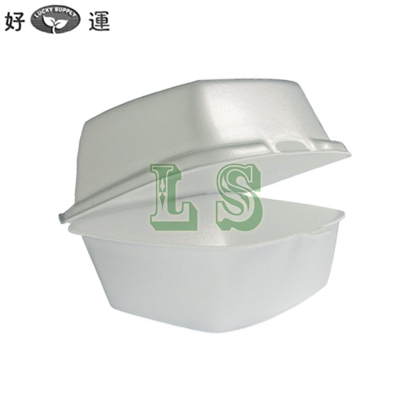 Pactiv YTH1-0079, Conventional Small Hinged Foam Container (500's) *