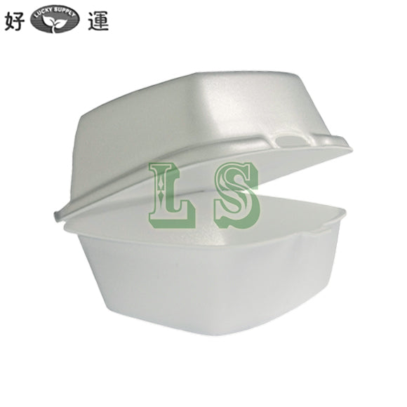 Pactiv YTH1-0080, Conventional Hinged Foam Container (500's) *