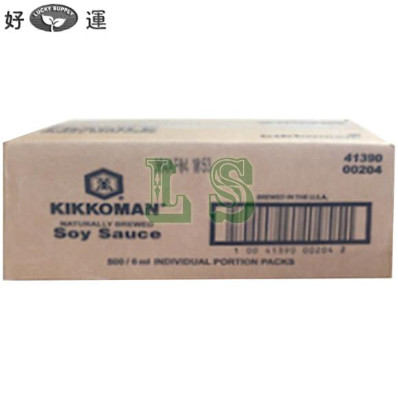 包仔万字酱油 Kikkoman Soy Sauce (500x6mL)