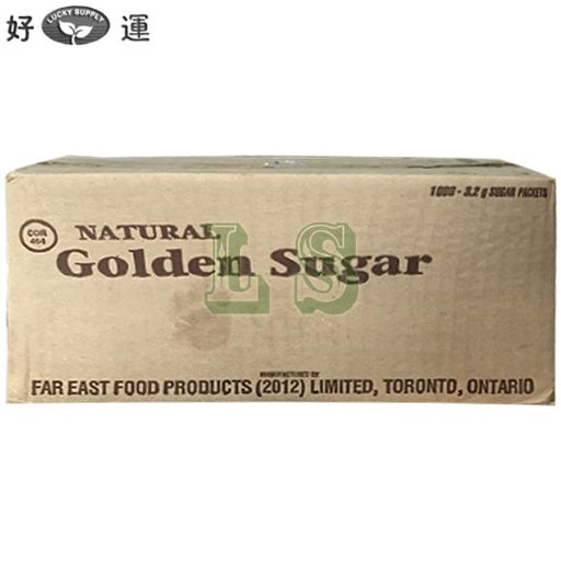 Natural Golden Sugar Packets 1000's/CS