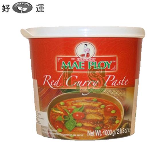 Mae Ploy Red Curry Paste 12x1KG/CS