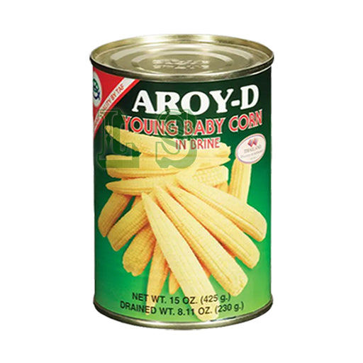 AROY-D Baby Corn Whole (24x425mL)