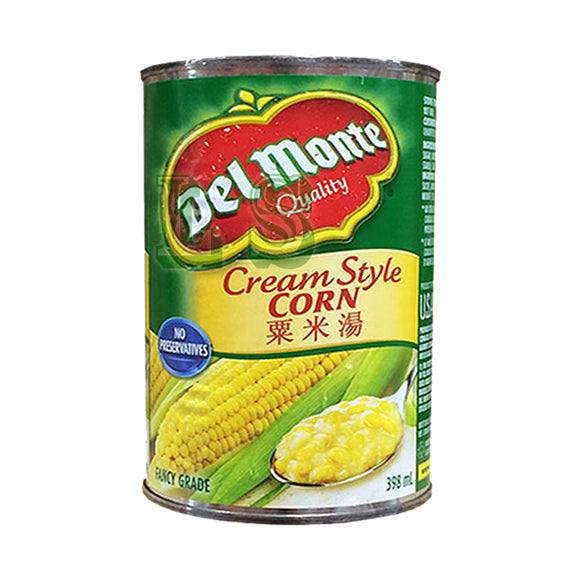 地门牌粟米汤 Del Monte Cream Style Corn (24x398mL)