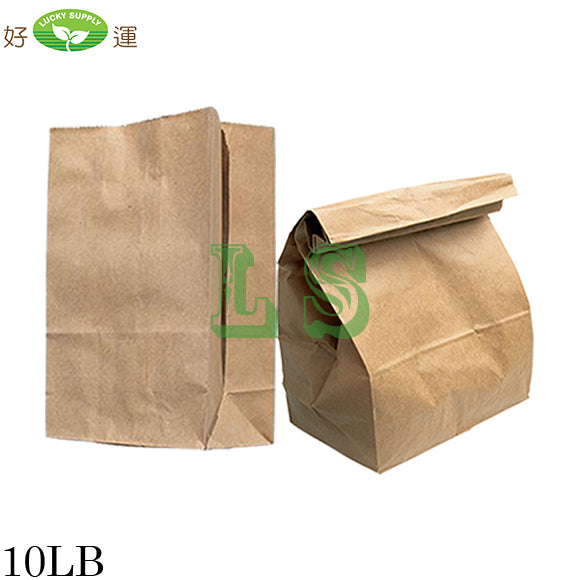 10LB Single Kraft Bag (500's)