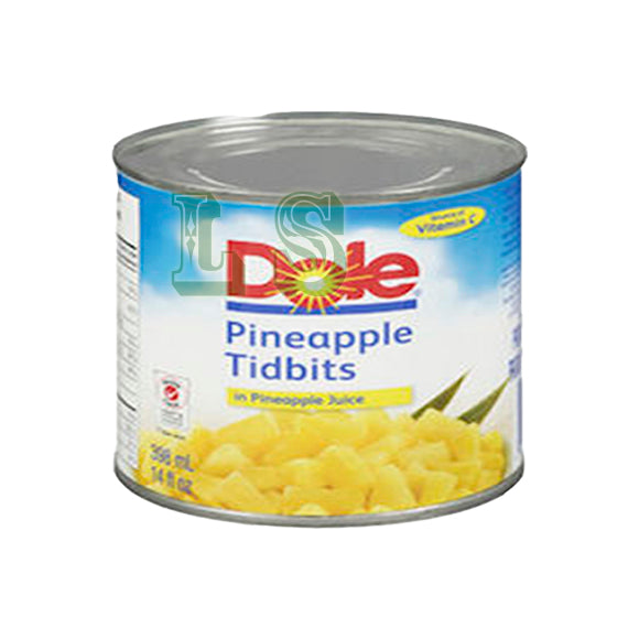 小罐菠萝条 Dole Pineapple Tidbit (24x398mL)