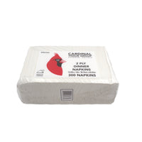 Cardinal DN23M Dinner Napkins, 2-Ply, 10 PK