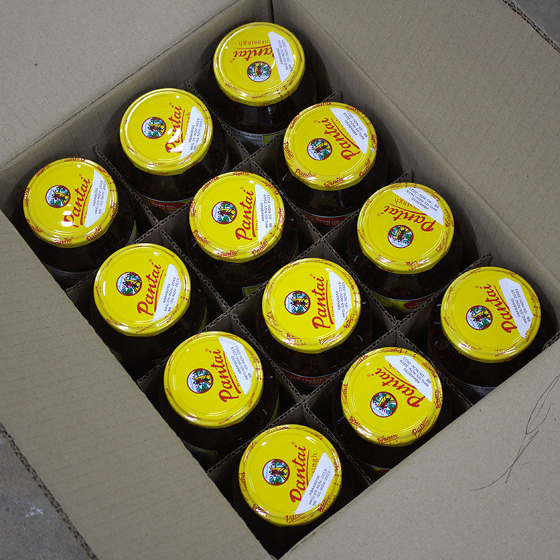 Pantai Chili Paste with Soya Bean Oil, Medium Hot, 24 CT