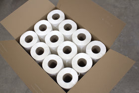 White Swan 01930 White Roll Towels, 1-Ply, 24 RL