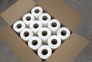 White Swan 01930 White Roll Towels, 1-Ply, 24 RL