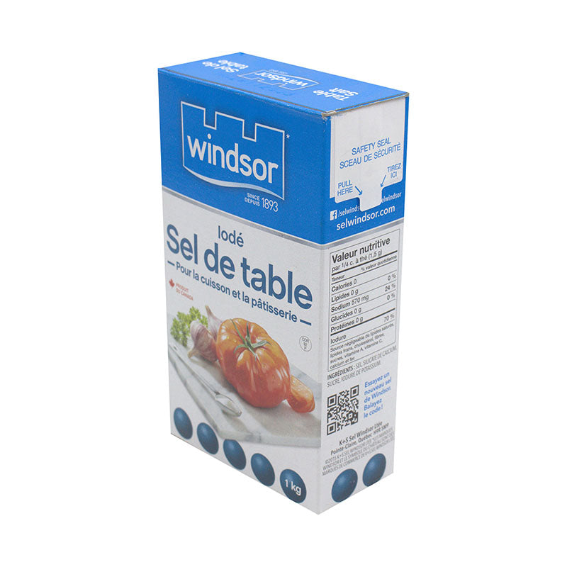 Windsor Table Salt, Box (1 KG)