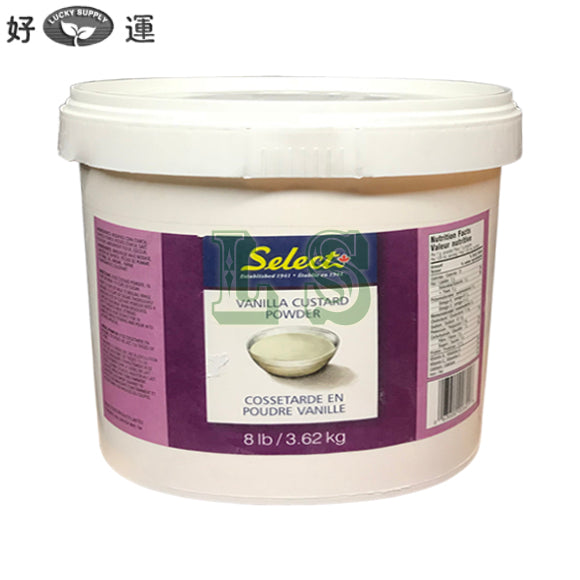 Select Vanilla Custard Powder 8LB/PL=