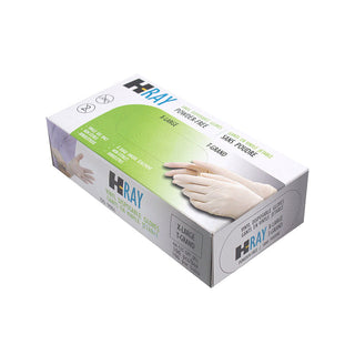 Products H-Ray Powder-Free Vinyl Gloves, X-Large, 10 BX