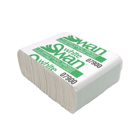 White Swan 07900 Dinner Napkins, 1-Ply, 12 PK