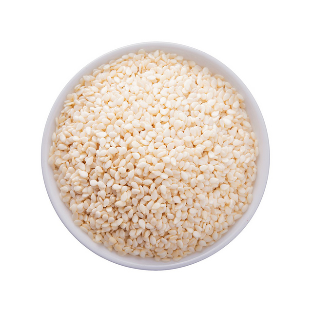 Raw White Sesame Seeds, 5 LBs