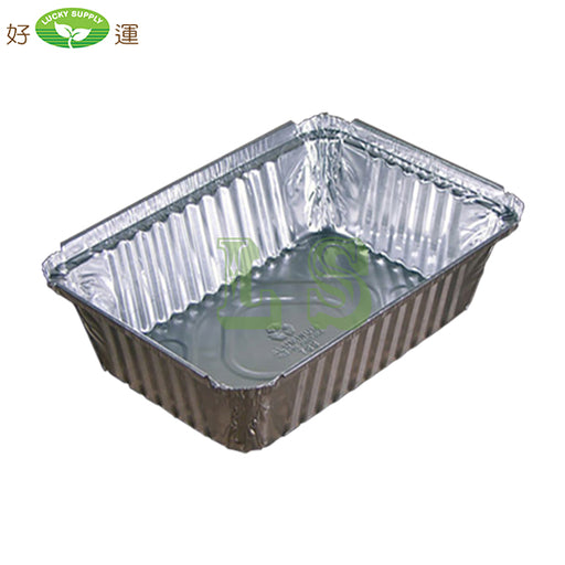 Pactiv Y78830, 2-1/4 LB Oblong Aluminum Container (400's) *