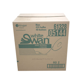 White Swan 05144 Bathroom Tissues, 2-Ply, 48 RL