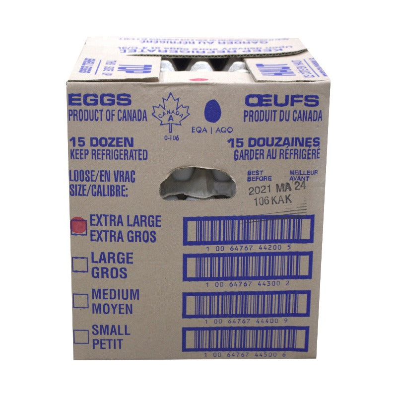 Eggs, Extra Large, 180 CT