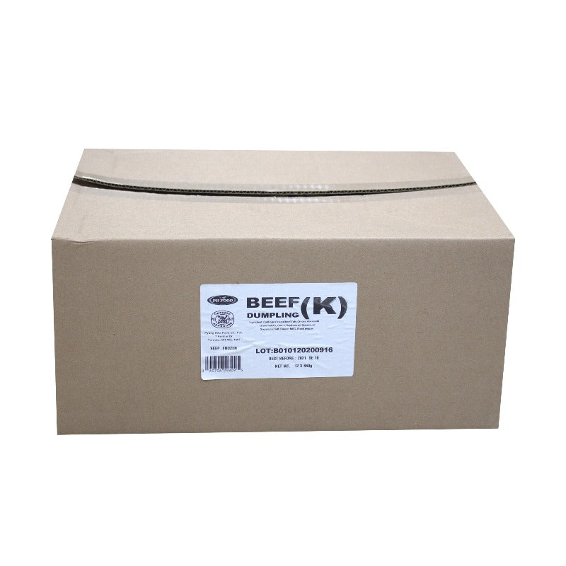 PH Beef Dumplings, Fully Cooked, 12 CT