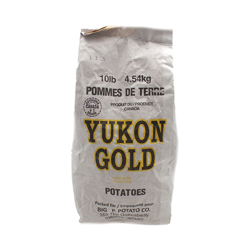 Yukon Gold Potatoes, Bagged, 10 LBs