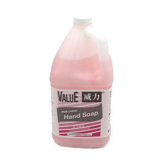 Value Pink Lotion Hand Soap, 4 CT