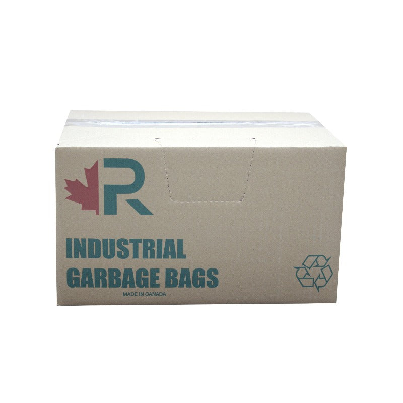 R 26x36 Strong Black Garbage Bag, 200 CT