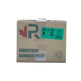 R 30x38 Ex-Strong Black Garbage Bag, 125 CT