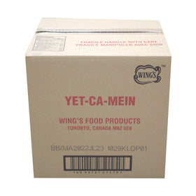 Wing's Yet-Ca-Mein Chinese Noodle, Case (12x1.4 KG)
