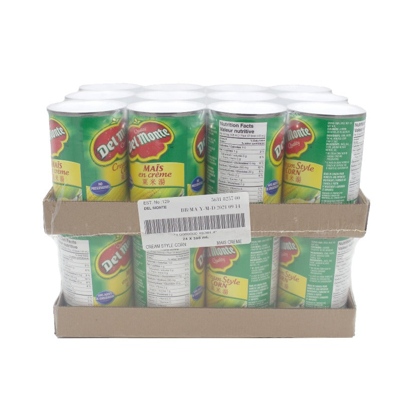 Del Monte Cream Style Corn, 24 CT
