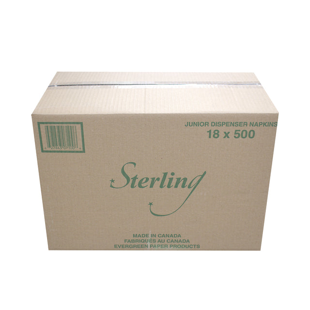 Sterling Junior Dispenser Napkins, 1-Ply, 18 PKSterling Junior Dispenser Napkins, 1-Ply, 18 PK