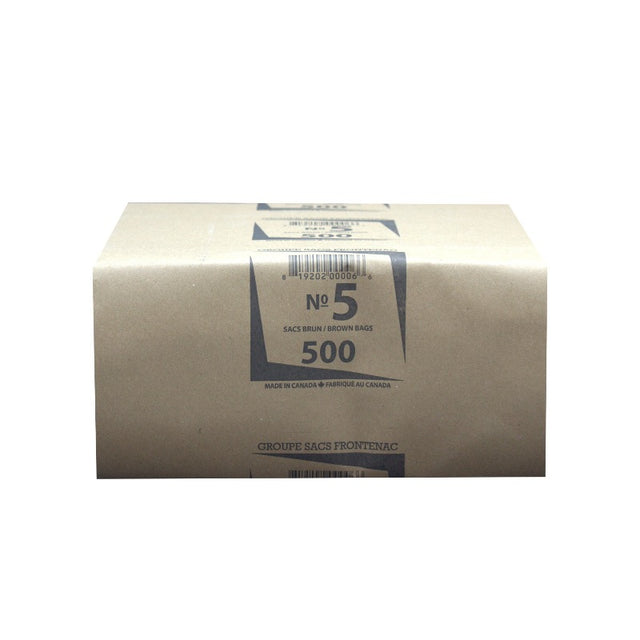 #5 Brown Bag, 500 CT