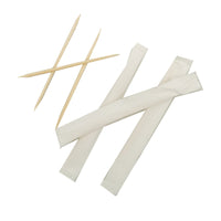 Hy Stix Mint Round Toothpicks, Paper Wrapped, 1000 CT